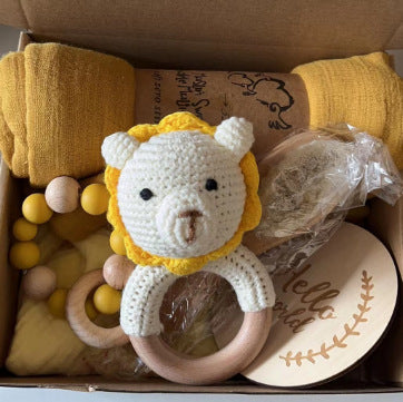 Baby Geschenk Set für Neugeborene 6-teilig